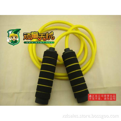 foam coated handle jump rope, plastic jump rope, rope skippi